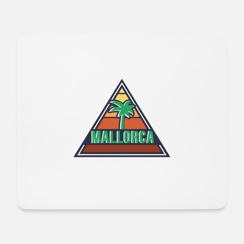 Majorca - Mouse Pad (horizontal) - white