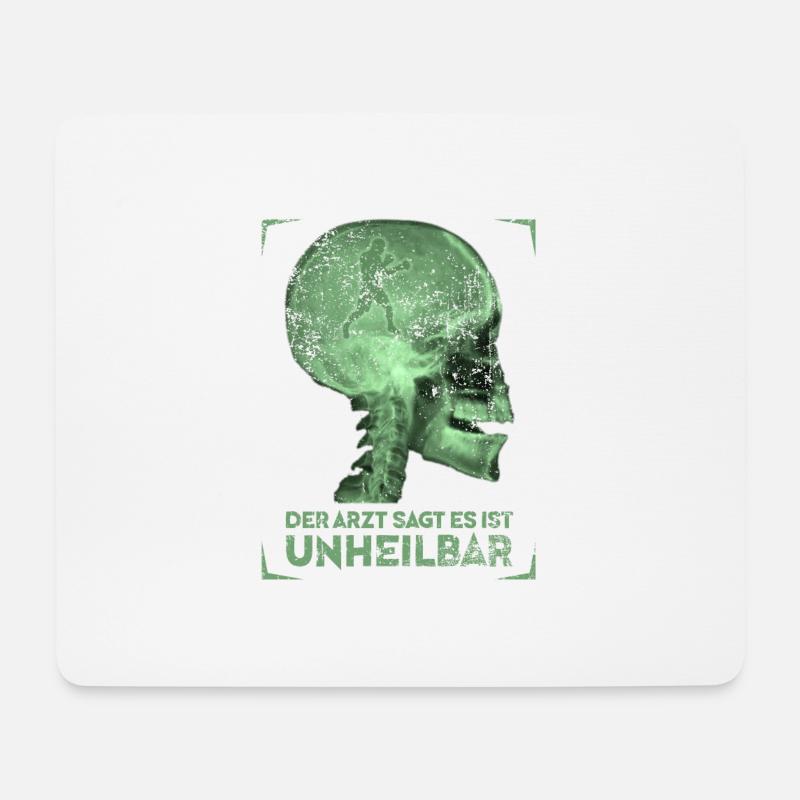 Boxen - Mousepad (Querformat) - Weiß