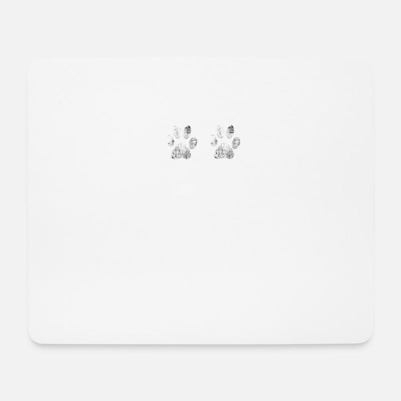 Schuss Hund Liebhaber Statement Design Geschenk - Mousepad (Querformat) - Weiß