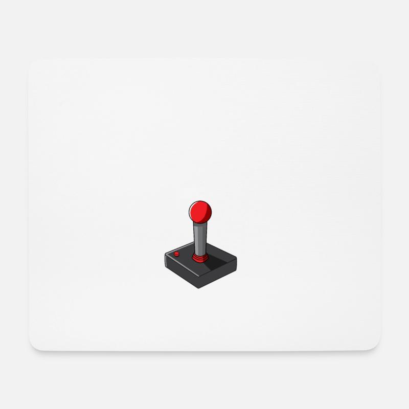 Lustiges Spieler-Spieler-Geschenk - Mousepad (Querformat) - Weiß