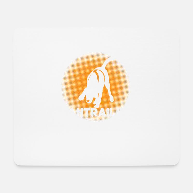 Mantrailing Mantrailer Hundesport Hunde Geschenk - Mousepad (Querformat) - Weiß