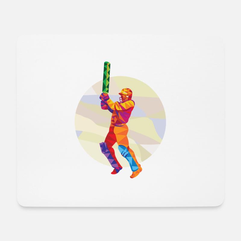 Cricket - Mousepad (Querformat) - Weiß