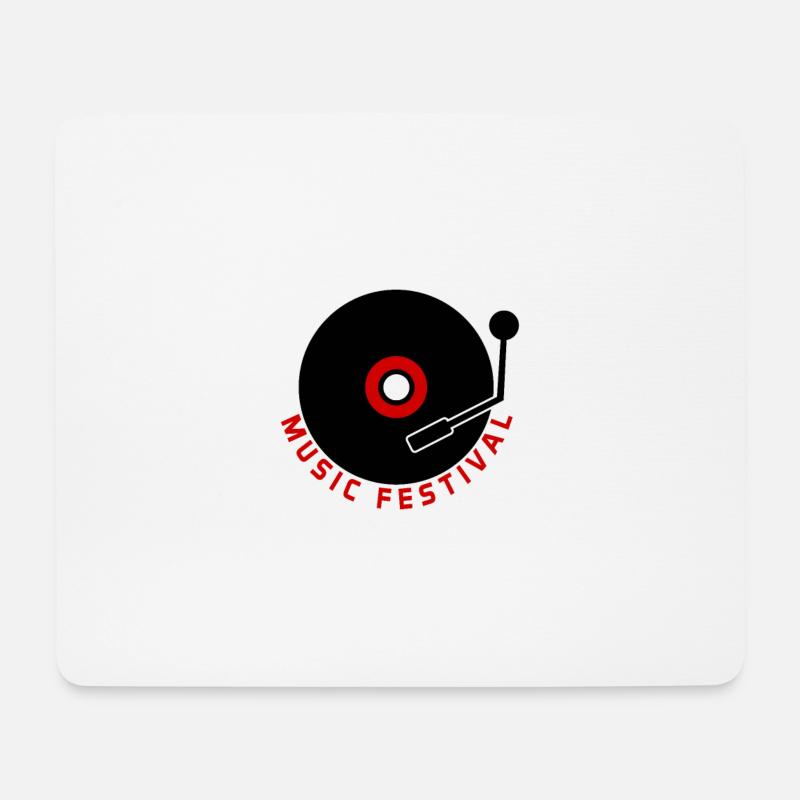 concert - Mouse Pad (horizontal) - white