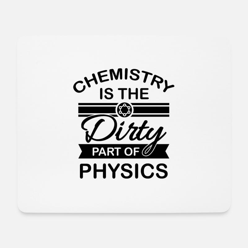 Chemie - Mousepad (Querformat) - Weiß