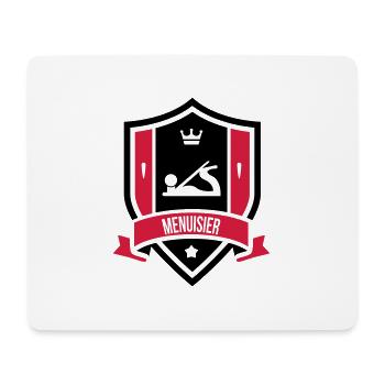 Tischler / Zimmermann / Schreiner / Zimmerer - Mousepad (Querformat) - Weiß - Vorne