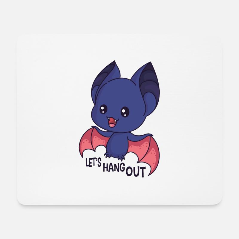 Hang Out - Mousepad (Querformat) - Weiß