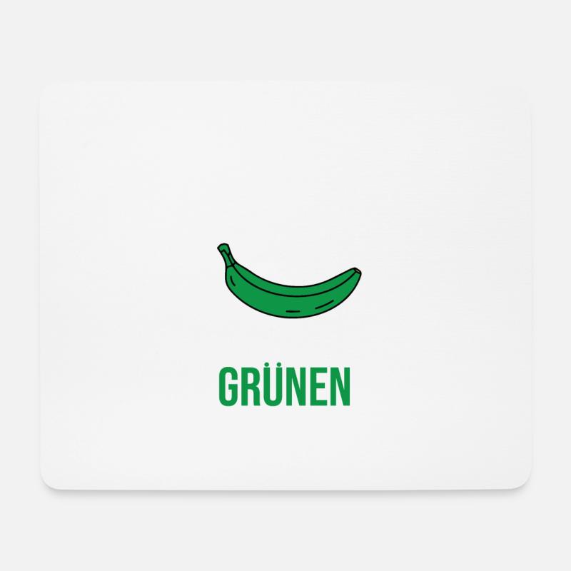 Anti Grün Partei Politik Lustiger Spruch Geschenk - Mousepad (Querformat) - Weiß