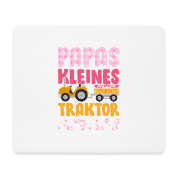Landwirt Kinder Traktor Geschenk · Traktor Mädchen - Mousepad (Querformat) - Weiß - Vorne