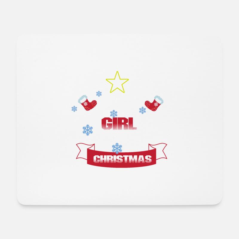 Weihnachten - Mousepad (Querformat) - Weiß