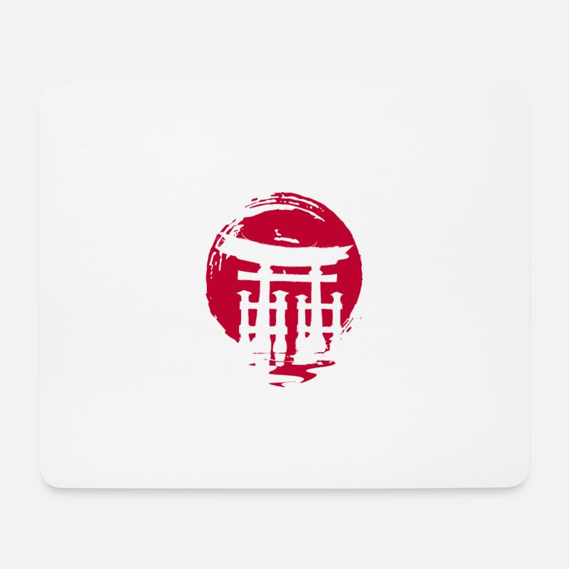 Japan - Mousepad (Querformat) - Weiß