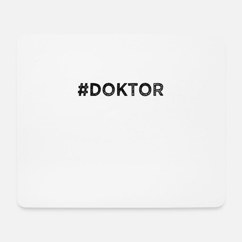 Doktor Promotion Geschenk Doktortitel - Mousepad (Querformat) - Weiß