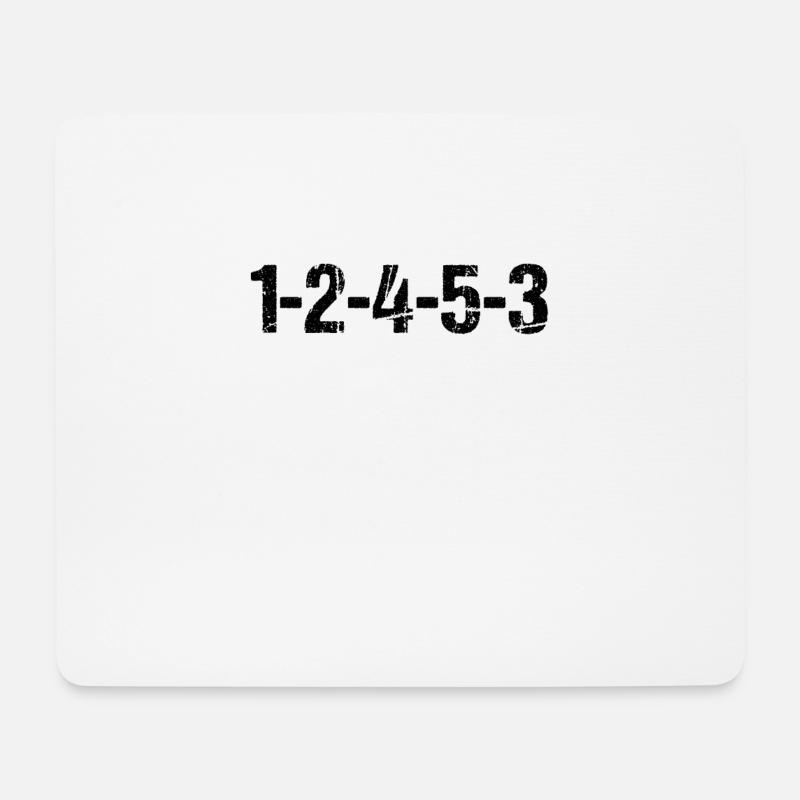 Car tuning 5 cylinder engine gift - Mouse Pad (horizontal) - white