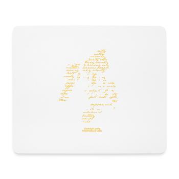 Whisky Islay Spruch Peat Of My Heart - Mousepad (Querformat) - Weiß - Vorne