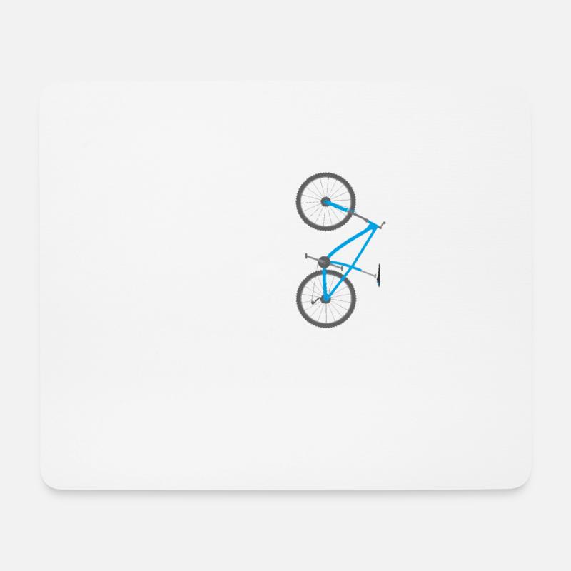 Cool Mountain Bike shred it gift - Mouse Pad (horizontal) - white