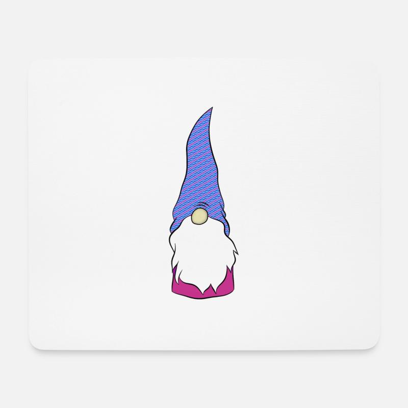 Wichtel - Mousepad (Querformat) - Weiß