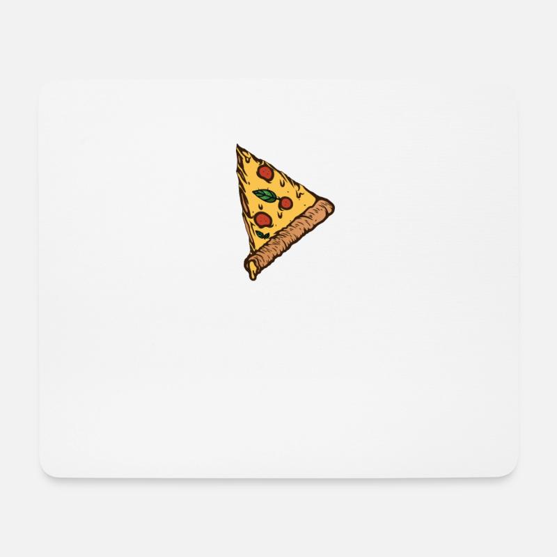Papa Sohn Partnerlook Partneroutfit Pärchen Pizza - Mousepad (Querformat) - Weiß