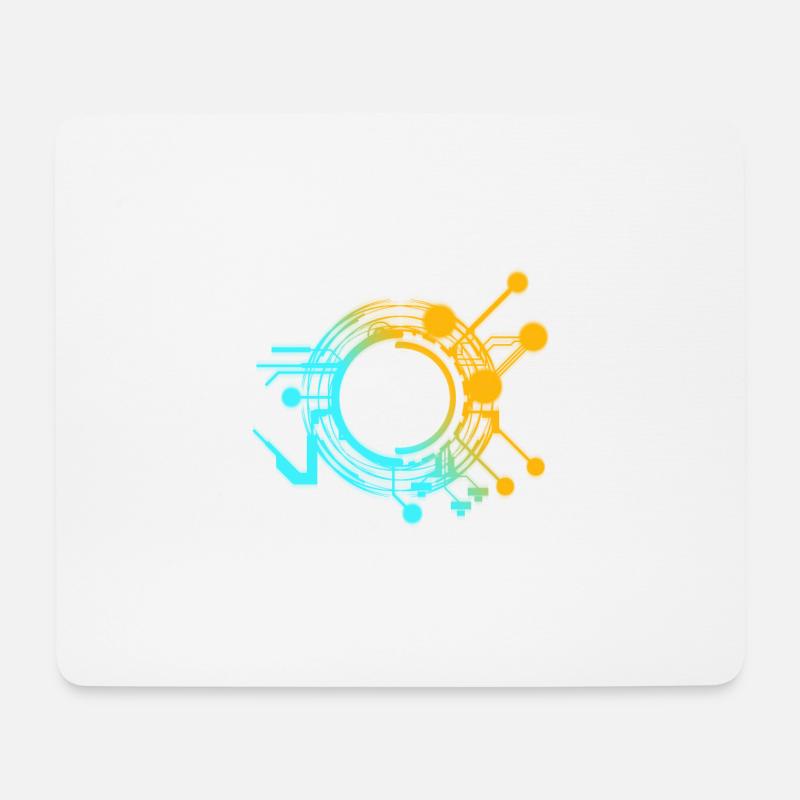 Bitcoin - Mousepad (Querformat) - Weiß