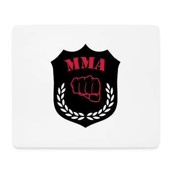 mma__02 - Mouse Pad (horizontal) - white - Front