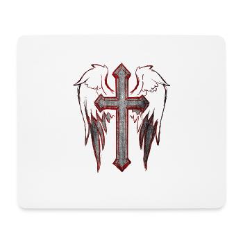 ANGEL WING ANGEL WING - Mouse Pad (horizontal) - white - Front