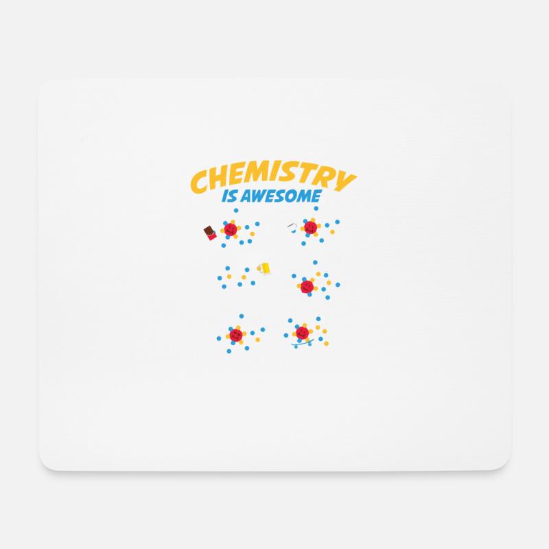 Chemistry Is Awesome - Mousepad (Querformat) - Weiß