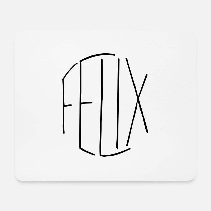 Felix Geschenk - Mousepad (Querformat) - Weiß