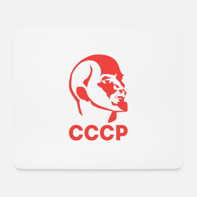 udssr Symbol Statement Soviet red - Mousepad (Querformat) - Weiß