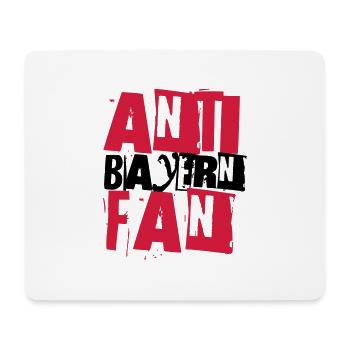 ANTI BAYERN FAN - Mousepad (Querformat) - Weiß - Vorne