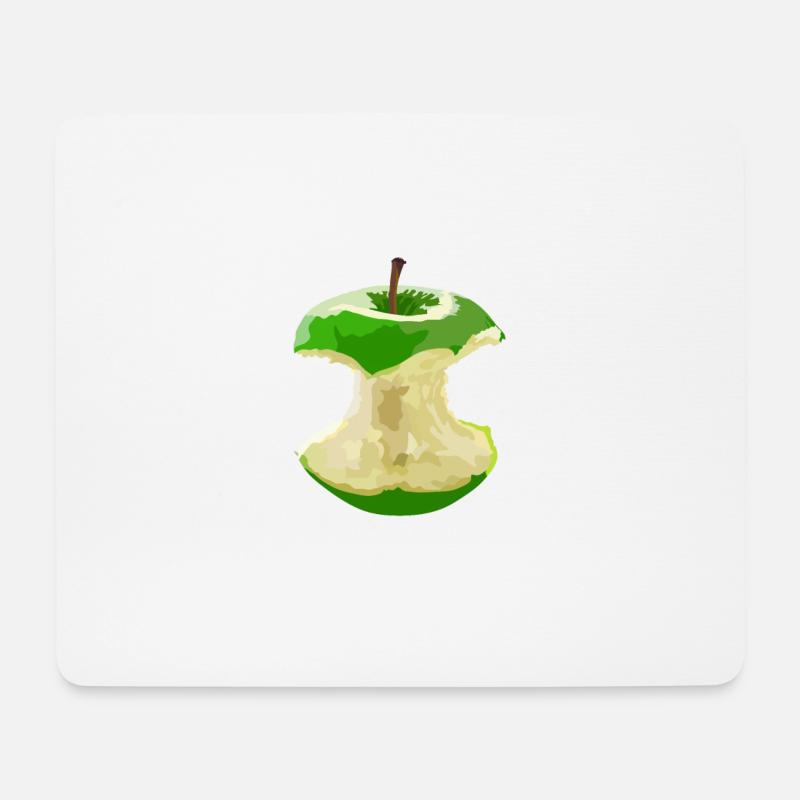 Apple apple - Mouse Pad (horizontal) - white