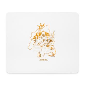 Whisky From Islay Peat Of My Heart - Mousepad (Querformat) - Weiß - Vorne