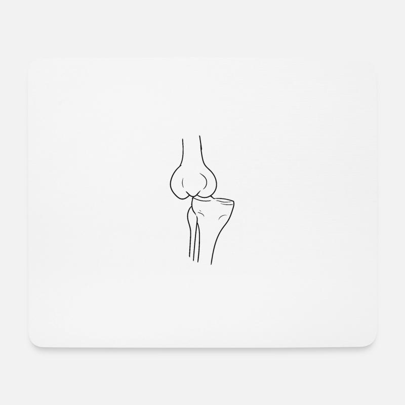 ACL Knee Surgery Make My Knee Great Again - Mouse Pad (horizontal) - white