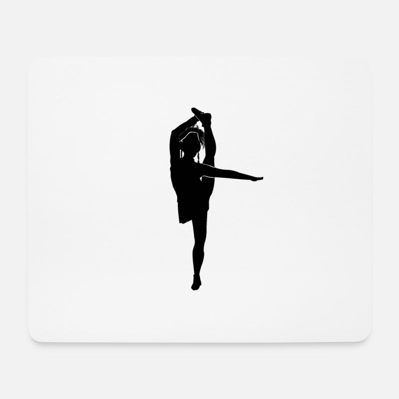 Karneval Garde Tanzen Funkenmariechen - Mousepad (Querformat) - Weiß