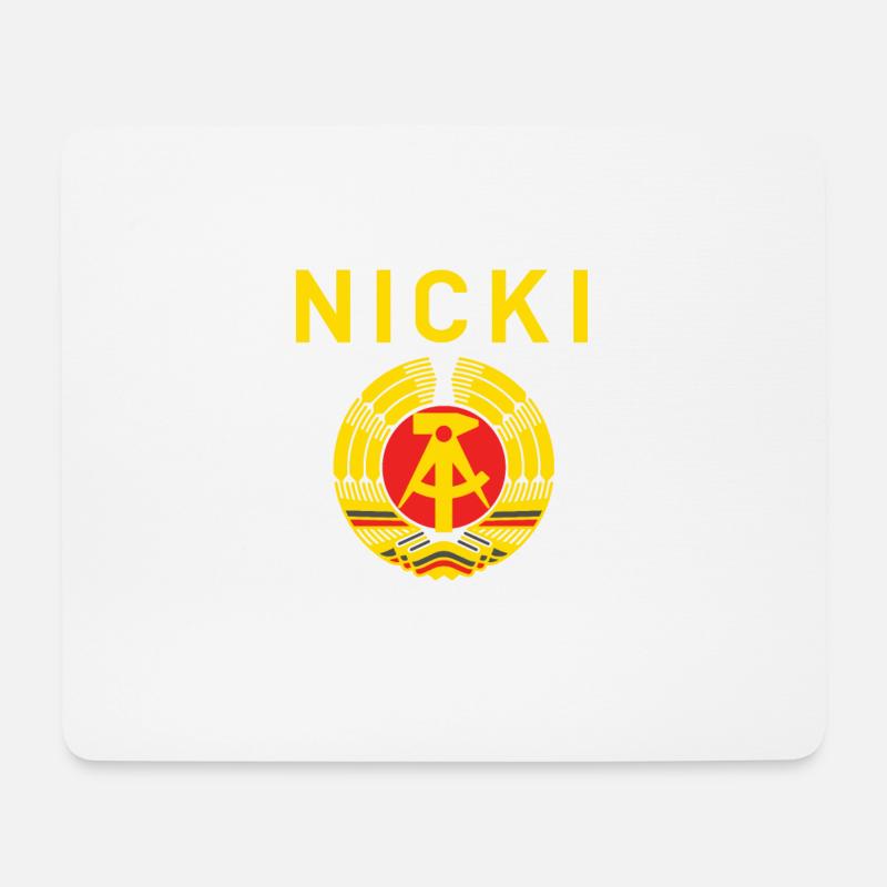DDR Ostdeutschland Sprüche - Mousepad (Querformat) - Weiß