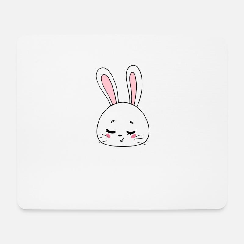 Kindergartenkind Kindergarten Start Hase - Mousepad (Querformat) - Weiß