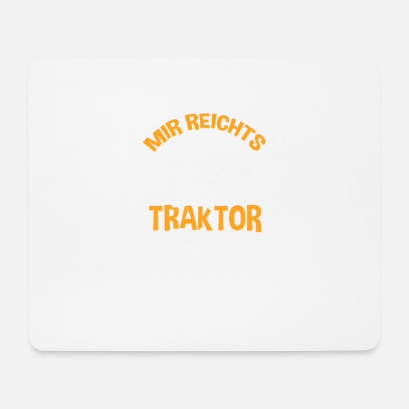 Mir Reichts Ich Gehe Traktor Fahren - Mousepad (Querformat) - Weiß