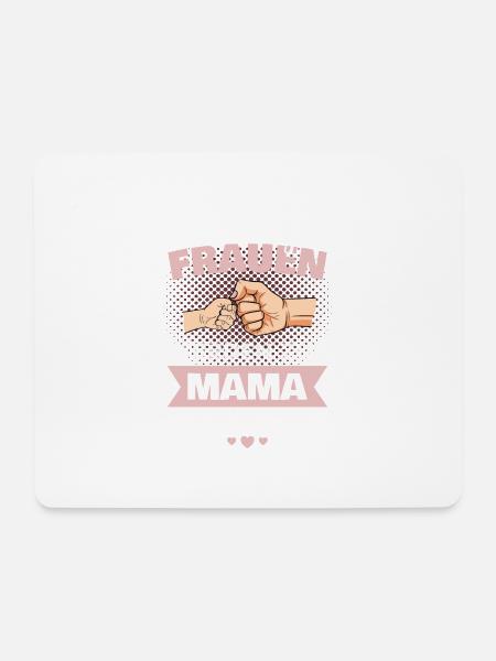 Mama Werdende Mutter Mutterschaft Schwangerschaft - Mousepad (Querformat) - Weiß