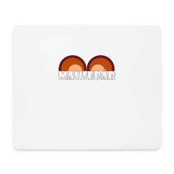 Kosename Mausebär Geschenkidee - Mousepad (Querformat) - Weiß - Vorne