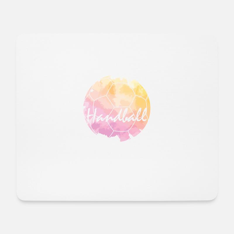 Handball ist alles - Mousepad (Querformat) - Weiß