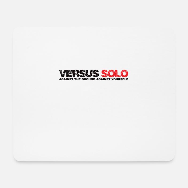 Versus Solo Shirt Weiss - Mousepad (Querformat) - Weiß