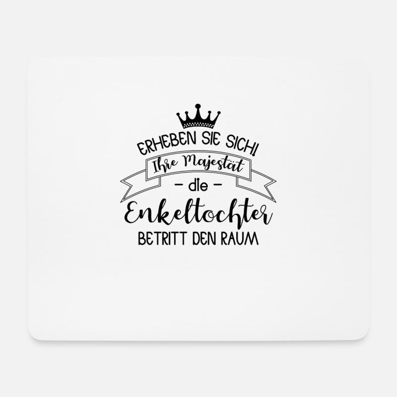 Enkeltochter - Erheben Sie sich - Mousepad (Querformat) - Weiß