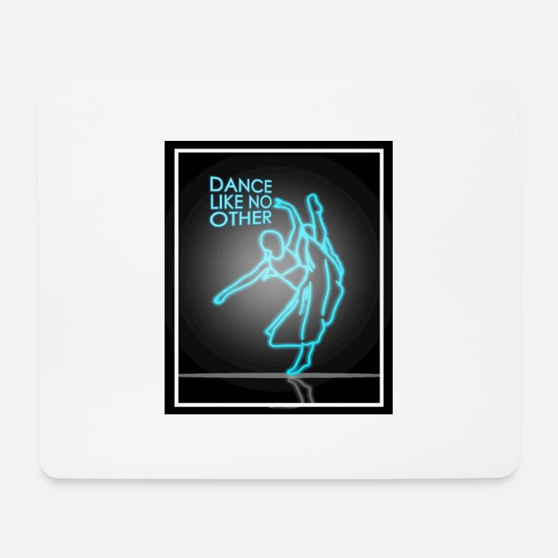 Tanz wie kein zweiter Musik - Mousepad (Querformat) - Weiß