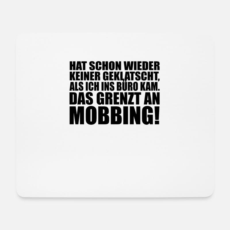 Büro Büros Arbeit Kollege Kollegin lustiger Spruch - Mousepad (Querformat) - Weiß