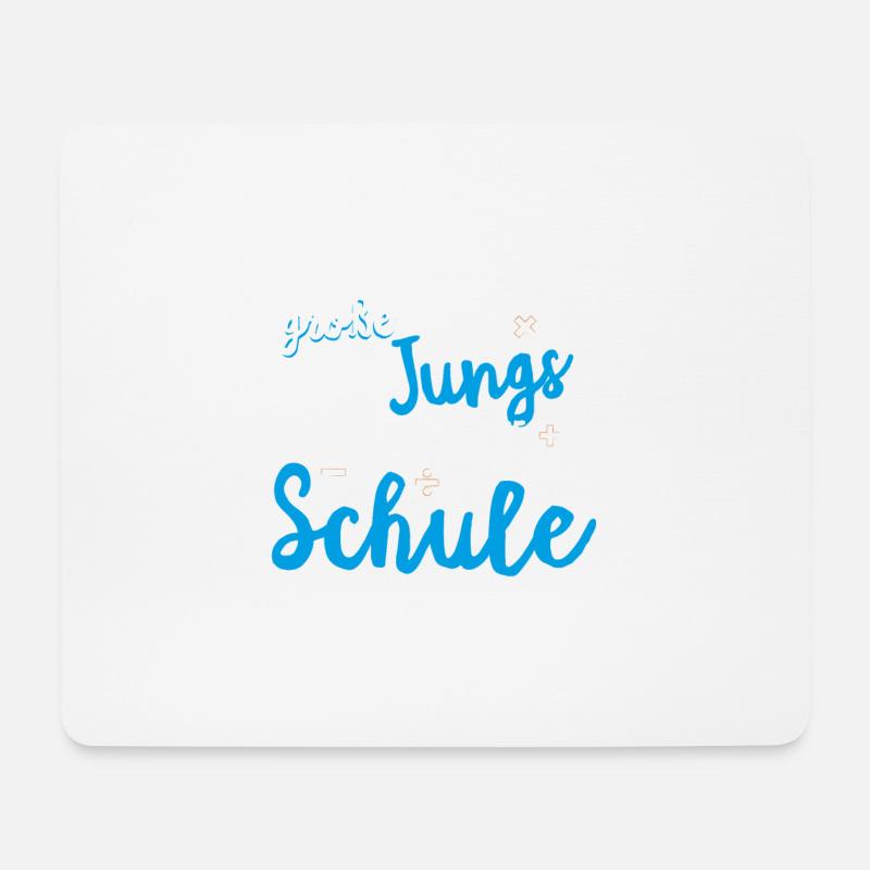 Einschulung Schulanfang Kindergarten Schulstart - Mousepad (Querformat) - Weiß