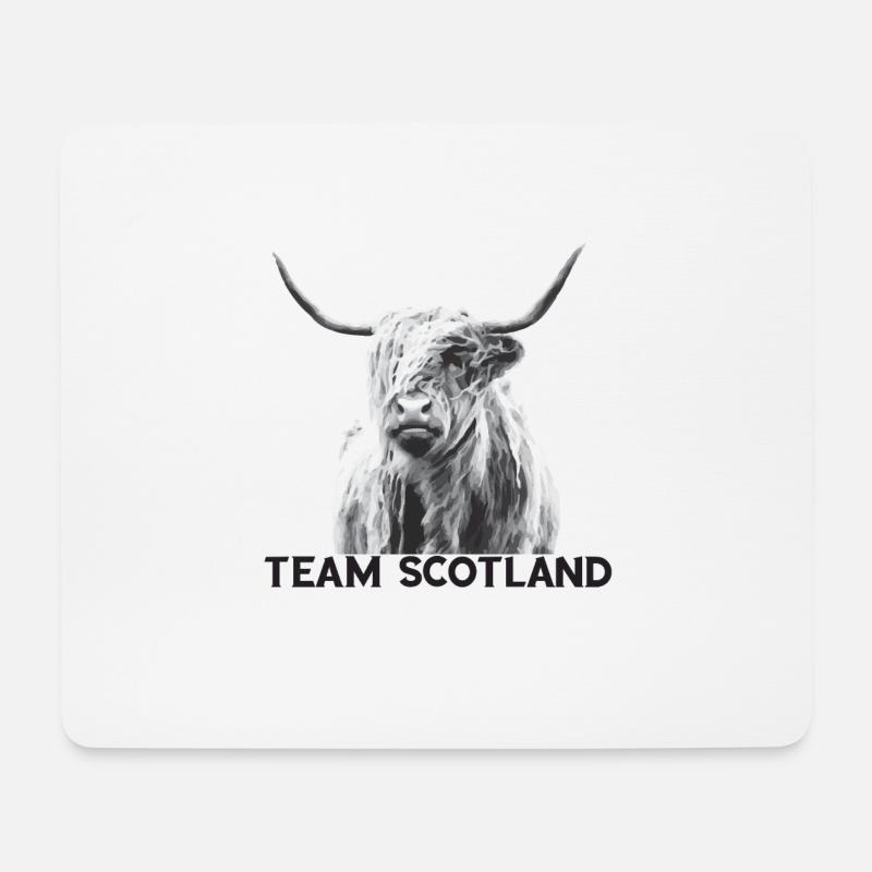 Scotland - Mouse Pad (horizontal) - white
