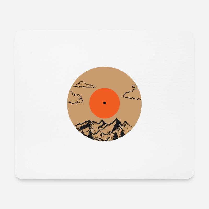 Musik der Natur - Mousepad (Querformat) - Weiß