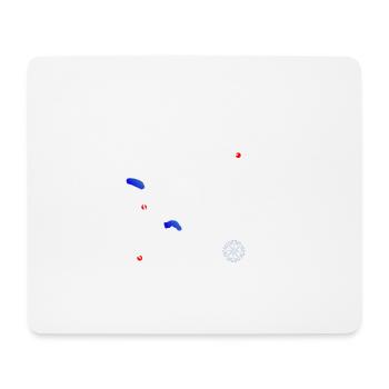 Gotthard Pass Passo del San Gottardo Serpentine - Mouse Pad (horizontal) - white - Front