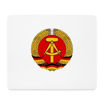 Symbole DDR - Tapis de souris (format paysage) - blanc - Devant