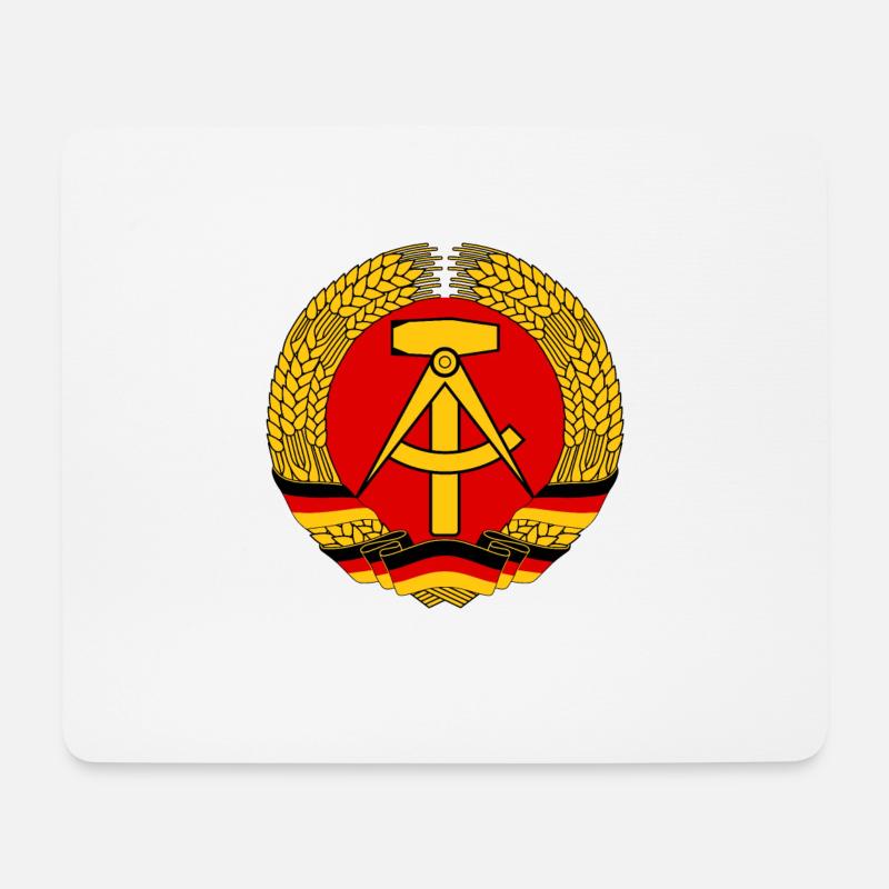 DDR symbol - Mouse Pad (horizontal) - white