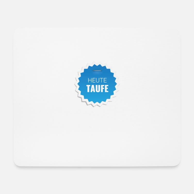 Taufe Outfit - Mousepad (Querformat) - Weiß