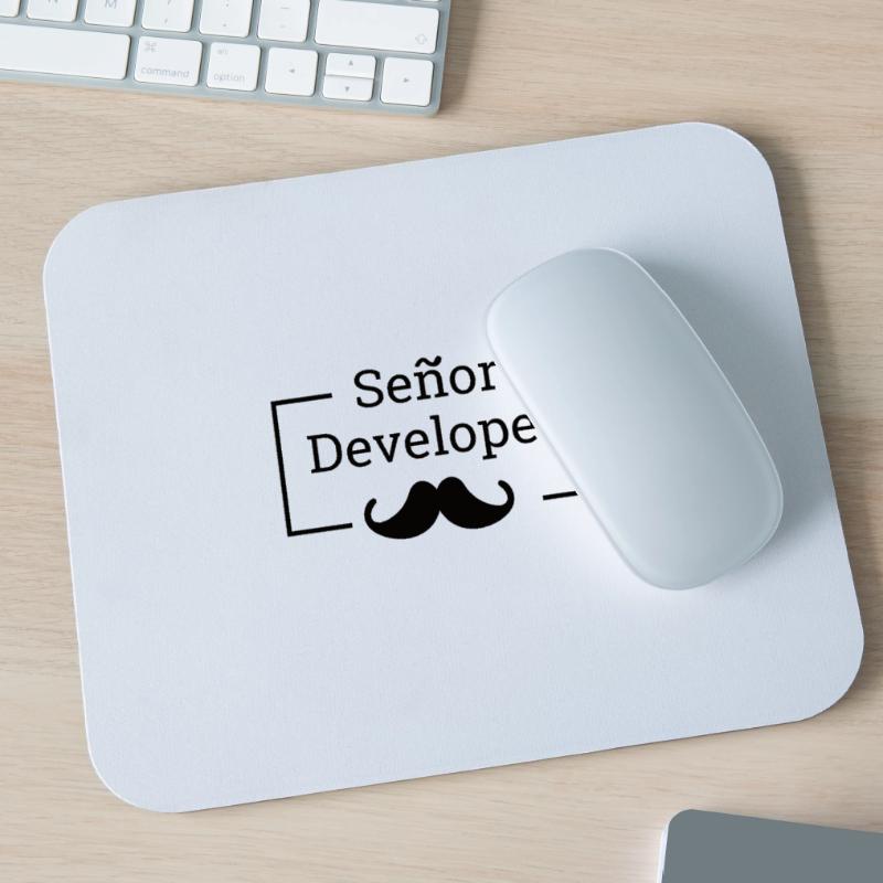 "Senor Developer, Senior Developer" |Programmierer Mousepad (Querformat)