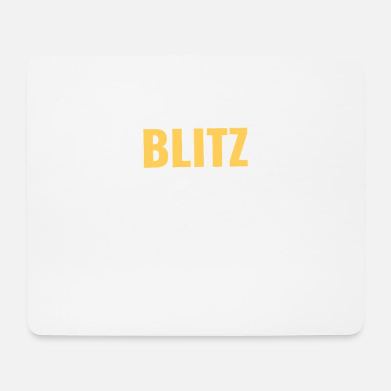 Blitzableiter - Mousepad (Querformat) - Weiß